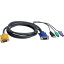 ATEN　USB・PS／2コンボKVMケーブル　SPHDタイプ　1．2m　 2L-5301UP ( 2L5301UP ) ATENジャパン（株）