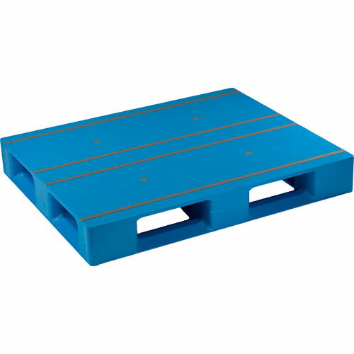 NPC プラスチックパレットAZFD-1109FE 片面四方差し ブル- ( AZFD-1109FE-BL ) 日本プラパレット(株) 【メーカー取寄】