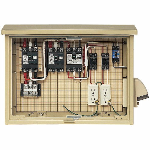 未来 屋外電力用仮設ボックス ( 16A-M2CV6TB ) 未来工業(株) 【メーカー取寄】