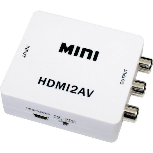 サンコー HDMIをコンポジットへ変換するアダプタ ( HDMRCA22 ) 
