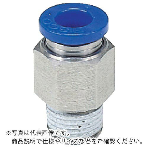 PISCO ( 日本ピスコ ) 耐腐蝕性SUS303相当継手 ストレートチューブ6ネジM5X08 ( SPC6-M5 )