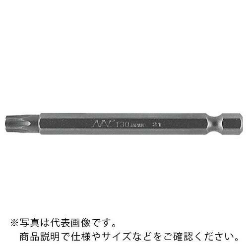 ナック ( 長堀工業 ) トルクスT型動力工具用ビット 差込6.35xT27x75L ( B3-T27X75 ) 【10本セット】 【メーカー取寄】