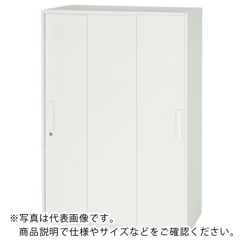 Rakuten - DAISHIN ( ダイシン工業 ) 壁面収納庫 3枚引戸型 上下兼用W800 ホワイト ( V840-12TS ) 【メーカー取寄】