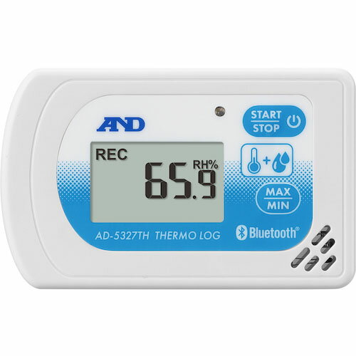 A＆D　BLE温度・湿度データロガー　さ～もろぐ　 AD-5327TH ( AD5327TH ) （株）エー・アンド・デイ