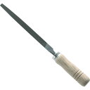 TRUSCO 鉄工用ヤスリ 木柄付 三角 中目 刃長300 ( TSA30002S ) トラスコ中山(株)