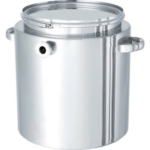 MONOVATE ステンレスタンク平底型バンド式ジャケット容器10L ( CTL-J-24 ) MONOVATE(株) 【メーカー取寄】