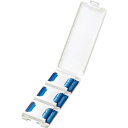 SANWA SDカードケース(6枚収納・ホワイト) FC-MMC23S...(4)