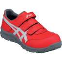 ASICS ウィンジョブCP301 クラシックレッド×ピエドモントグレー 25.0cm ( FCP301.600-25.0 ) アシックスジャパン(株)
