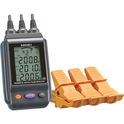 HIOKI ( 日置電機 ) 電圧計付検相器 ( PD3259-50 )