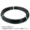 TRUSCO カラー針金 ビニール被覆タイプ ブラック黒 #20 線径0.9mm 1kg TCW-09BK ( TCW09BK ) トラスコ中山(株)