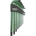 TRUSCO カラーボールポイント六角棒レンチセット 9本組 ( TGBR-9S ) トラスコ中山(株)