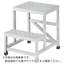 TRUSCO アルミ製溶接一体構造型作業台 二段縞板タイプ(完成品) W600×D600×H500 WTDBC2-6650 ( WTDBC26650 ) トラスコ中山(株)