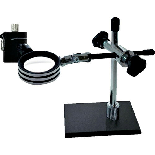 リーフ LEDライト付スタンドルーペ 6x STA-06S/LED ( STA06SLED ) (株)京葉光器