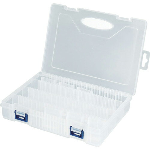 特長：5.5mmピッチで思いどおりに仕切ることができます。取り出しやすい4面アール加工となっております。プロ仕様小物収納ボックスです。コンポーネントサイズで使いやすくなっております。1500と3000のサイズは積み重ね可能です。用途：細かい部品、端子などを収納可能。仕様：色：クリア外形寸法(mm)間口：201外形寸法(mm)奥行：149外形寸法(mm)高さ：39有効内寸(mm)間口：190有効内寸(mm)奥行：116有効内寸(mm)高さ：34仕切板(枚)：12タイプ：ディープディープタイプ仕切あり樹脂製材質／仕上：ポリプロピレン(PP)　●代表画像について 商品によっては、代表画像を使用している場合がございます。 商品のカラー、サイズなどが異なる商品をイメージ画像として 使用させて頂いている場合がございます。 必ず、商品の品番と仕様をご確認のうえ、ご注文お願いいたいます。 　●お買上げ明細書の廃止について 当店では、個人情報保護と環境保護の観点から同封を廃止しております。 お買上げ明細書が必要な場合は、備考欄に「お買上げ明細必要」と 記載お願いいたします。 当店からの出荷の場合は、同封にて発送させて頂きます。 （※メーカー直送の場合は、PDFデータをメールさせて頂きます。） 　注意事項 ※商品名に【2個セット】等、数量の明記がない場合は1個での販売となります。