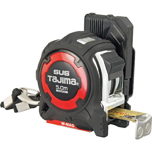 タジマ ( TJMデザイン ) 剛厚セフGステンロックダブルマグ25 5．0m メートル目盛 ( GASFGSLWM25-50 )