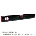 KOD マグネット付 箱型アルミレベル(黒×赤) ( RB-270M300MM )