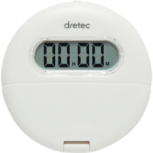 dretec ( ドリテック ) クリップ付バイブタイマー ホワイト ( T-558WT )