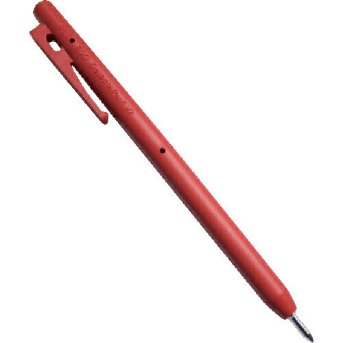 バーテック　バーキンタ　ボールペン　エコ102　本体：赤　インク：赤　BCPN−E102　RR ( 66214301 ) （株）バーテック