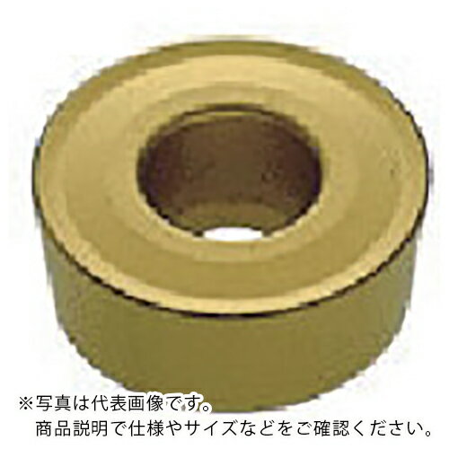 三菱 旋削中切削用Standardインサート PVDコーティング VP10RT ( RCMX1204M0 VP10RT ) 【10個セット】 三菱マテリアル(株...