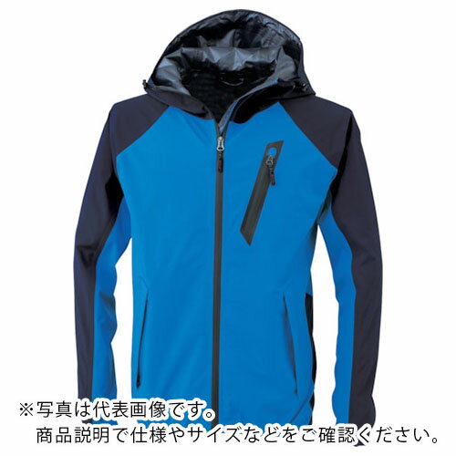 XEBEC レインウェア上下セット ブルー ( 32001-40-3L ) (株)ジーベック