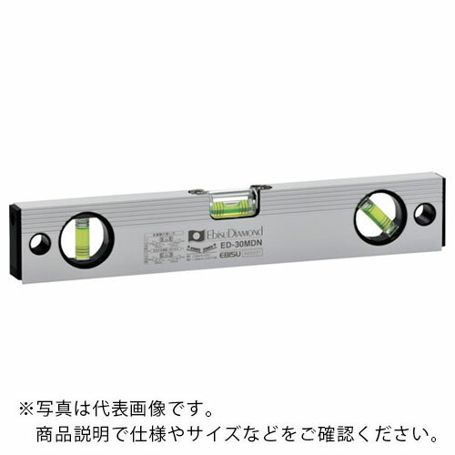エビスダイヤモンド ( エビス ) 磁石 45°付ベーシックレベル シルバー 300mm ( ED-30MDN )