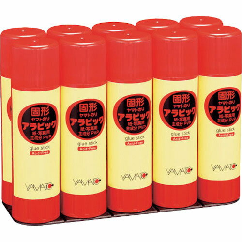 YAMATO スティックのり 固形アラビック10gお徳用パック ( YS-8-10S (10コパック) ) ヤマト(株)のサムネイル