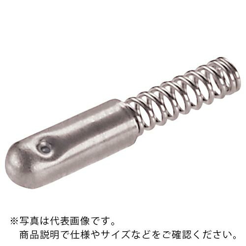 HALDER スプリングスリーブ ステンレス鋼 先端:球形 ( 22100.0137 ) ロームヘルド・ハルダー(株)