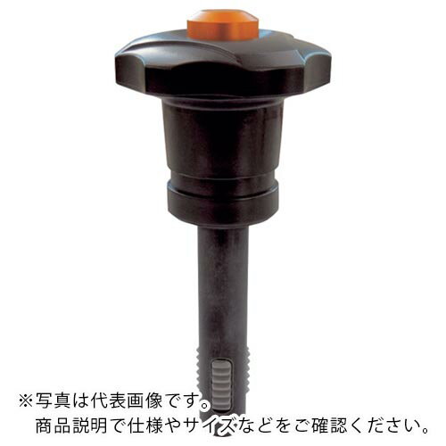HALDER ( ロームヘルド・ハルダー ) ネジ山クランプ式ロックピン スチールピンタイプ ( 22355.0106 )