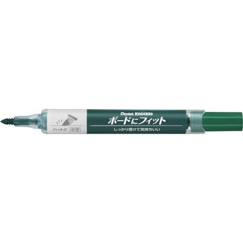 Rakuten - PENTEL ( ぺんてる ) ノックル ボードにフィット 中字 緑 ( EMWL5SBF-D )