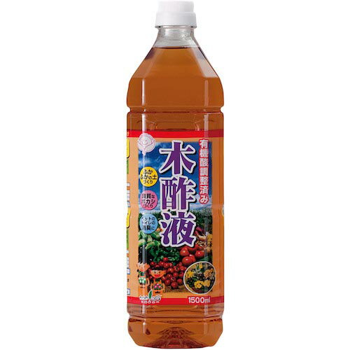 トヨチュー　有機酸調整済木酢液1．5L ( 227391 ) 中島商事（株）