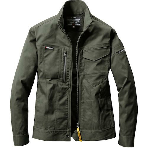 BURTLE ジャケット ミルスグリーン 6201-14-LL ( 620114LL ) （株）バートル