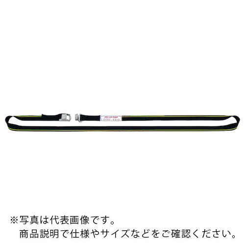 OH ( オーエッチ工業 ) 固定ベルト パレットベルト 横巻タイプ バックル付ベルト Bタイプ ベルト幅50mm ナイロン ブルー 有効締付寸法2.8~5.2m ( BS5N-2852 )
