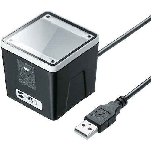 SANWA 2次元バーコードリーダー(卓上タイプ) ( BCR-2D7 ) サンワサプライ(株) 【メーカー取寄】