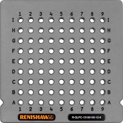 RENISHAW ( レニショー ) 三次元測定機用QuickLoadレール用プレート(メートル法) M6 ALU QL PLA 150150 ( R-QLPC-13150150-12-6 ) 【メーカー取寄】