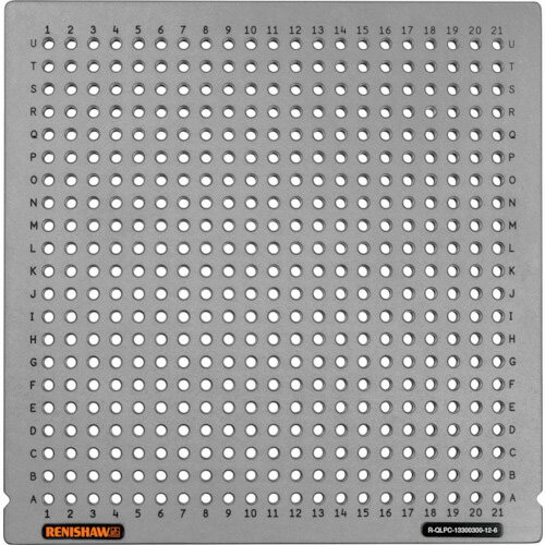 RENISHAW ( レニショー ) 三次元測定機用QuickLoadレール用プレート(メートル法) M6 ALU QL PLA 300300 ( R-QLPC-13300300-12-6 ) 【メーカー取寄】
