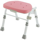 リッチェル 折りたたみシャワーチェア M型背なし ピンク ( 47741 ) (株)リッチェル 【メーカー取寄】