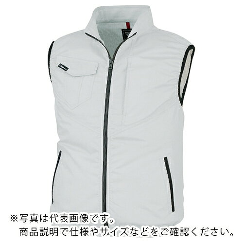 Rakuten - XEBEC ( ジーベック ) 空調服制電ベスト シルバーグレー ( XE98014-22-LL )