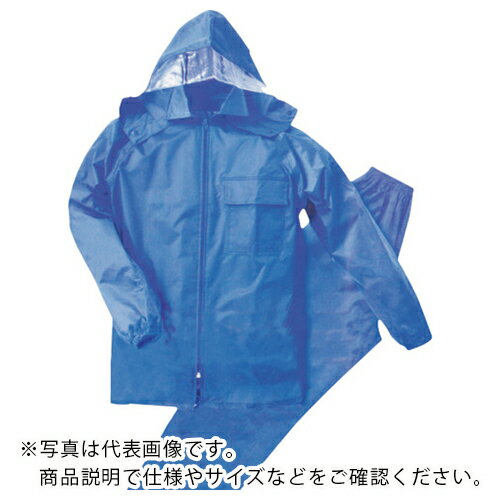 トオケミ 上下組レインスーツ ネオレインワールド ブルー ( 4105 BLUE M ) トオケミ(株)