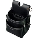 フジ矢 腰袋2段(黒金)LIGHT PU LEATHER SERIES ( AB-22BG ) フジ矢(株)