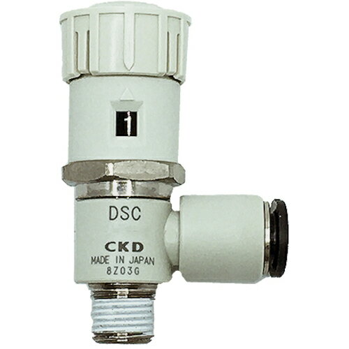 CKD ダイヤル付スピードコントローラ ( DSC-6-6-I ) 【メーカー取寄】