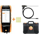 TESTO スマート排ガス計 testo 300 O2,COH2補償付き,300MMプローブセット ( TESTO300O2COH2_300MM_SET ) (株)テストー