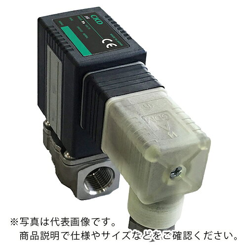 特長：多種流体にマルチフィットした2ポートの電磁弁です。各種用途で求められる機能の標準装備し、ひとつのシリーズで多様な流体に対応するバルブです。長寿命化による廃棄物の削減と省電力化によるCO2排出量の削減により、カーボンニュートラルに貢献します。耐久回数2000万回を実現しました（CKD社内試験条件にて）。プランジャとウェアリング一体化構造により摺動抵抗を低減し、ドライエアでも一般エアと同等の耐久性を実現しました。流路部の耐食性を向上させました。構成部品の一体成型により、溶接レスとなっています。全波整流器搭載コイルを標準装備し、過電流によるコイル焼けと異物の噛み込みによって発生するAC（電流）コイルのうなり音を低減し、省電力化に対応しています。耐圧容器構造を採用し、コイル交換時の外部漏れリスクを削減します。静音構造をとり、金属音を低減しました。用途：多種流体のON/OFF制御に仕様：接続口径：Rc1/8電源(V)：AC100 50/60HzCv値：0.31音速コンダクタンス(C[dm［［の3乗］］/(S・bar)])：1.2幅(mm)：111.5奥行(mm)：43高さ(mm)：80.5オリフィス径：ファイ3ボディ材質：ステンレスシール材質：FKM材質処理：禁油処理使用流体：圧縮空気・乾燥エア・水・油・低真空耐熱クラス：クラス130(B)コイルオプション：DIN端子箱ランプ付(Pg11)使用圧力（MPa）：0から0.6耐圧（水圧）（MPa）：2.1流体温度（℃）：-10から60（凍結のないこと）　周囲温度（℃）：-10から55雰囲気：腐食性ガス、爆発性ガスのない場所弁座漏れ（立方センチメートル/min（ANR））（空気にて）：0.2以下取付姿勢：自在保護構造：IP65皮相電力（VA）：NC(通電時開)形パネル取付板：FFB-31-P-MOUNT-PLATE-KIT注意：弁座漏れ：1.33×10＾-6（Pa・[[M3]]/sHe）以下は、中真空時の漏れ量となります。中真空でご使用の場合は、OUTポート側を真空引きしてください。低真空［1.33×10＾2Pa（abs）］で使用可能ですが、弁座漏れは0.2[[CM3]]/min（ANR）以下となります。（正圧時の弁座漏れ量）。低真空でご使用の場合は使用圧力の下限が1.33×10^2Pa(abs)となるため、上限は0.1Mpa低くなります。取付板、パネル取付板は製品添付です。　●代表画像について 商品によっては、代表画像を使用している場合がございます。 商品のカラー、サイズなどが異なる商品をイメージ画像として 使用させて頂いている場合がございます。 必ず、商品の品番と仕様をご確認のうえ、ご注文お願いいたいます。 　●代金引換でのお支払いについて 発送する商品の総重量が20kgを超えてしまったり、 商品の大きさが当店から発送できる規定サイズを超えてしまう場合 メーカー直送での対応となりますので、 代金引換がご利用頂けない場合がございます。 該当する場合、当店から別途メールにてご連絡させて頂いております。 　●北海道・沖縄・離島・一部地域の送料について 別途追加で送料がかかる場合がございます。 送料がかかる場合は、メールにて送料をご連絡させて頂き、 お客様にご了承頂いてからの手配となります。 　●お買上げ明細書の廃止について 当店では、個人情報保護と環境保護の観点から同封を廃止しております。 お買上げ明細書が必要な場合は、備考欄に「お買上げ明細必要」と 記載お願いいたします。 当店からの出荷の場合は、同封にて発送させて頂きます。 （※メーカー直送の場合は、PDFデータをメールさせて頂きます。）