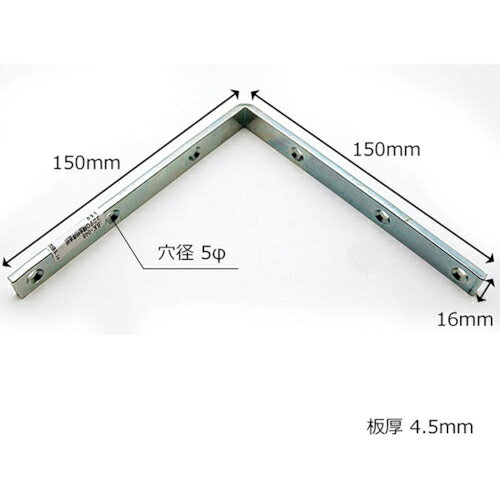 WAKI ( 和気産業 ) ユニクロ隅金特厚金折 150 ( BK-048 ) 