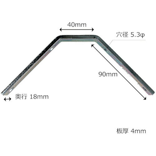 WAKI ( 和気産業 ) ラッキーアングル ユニクロ 90MM ( BS-573 ) 【メーカー取寄】