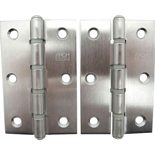 WAKI ステン厚口丁番 76MM ヘアーライン 2個入り ( BH-347 ) 和気産業(株) 【メーカー取寄】