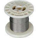 TRUSCO ステンレスワイヤロープ Φ1.0mmX100m CWS-1S100 ( CWS1S100 ) トラスコ中山(株)
