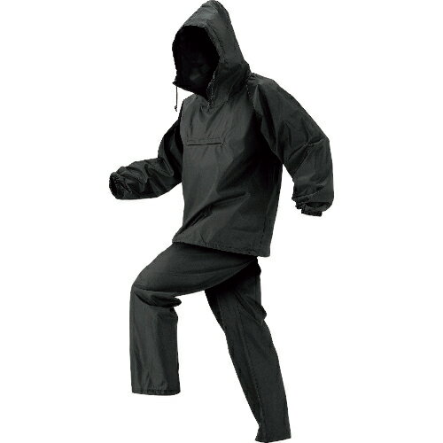 おたふく RF-23 ブラック 上下セット ・ポリL ( RF-23-BK-L ) おたふく手袋(株)