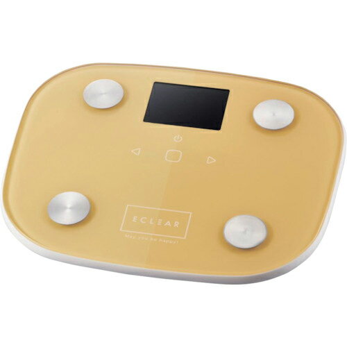 ELECOM エクリア体組成計 FS-03シリーズ イエロー ( HCS-FS03YL ) エレコム(株) 【メーカー取寄】