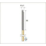 乐天商城 - ナカニシ インサイドブラシ 2本入 φ3.7×30×軸φ3 #600 ( 51579 )