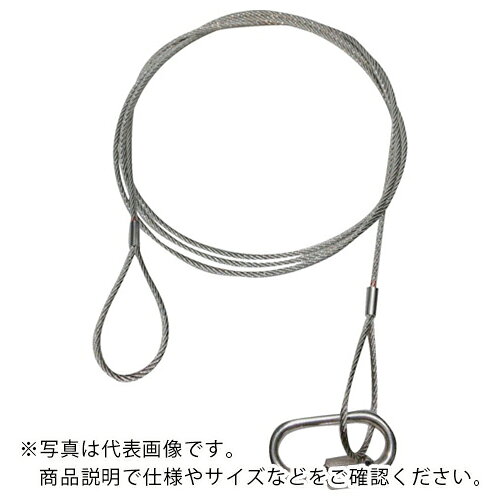 乐天商城 - 共成 落下防止ステンレスワイヤー線径2.5mm(2本セット)350L ( 2.5-350 )